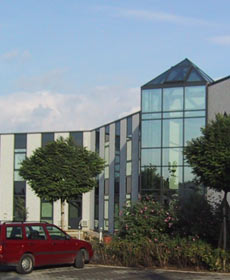 Das Firmengebäude der FiberVision GmbH – Hier wird Caminax entwickelt
